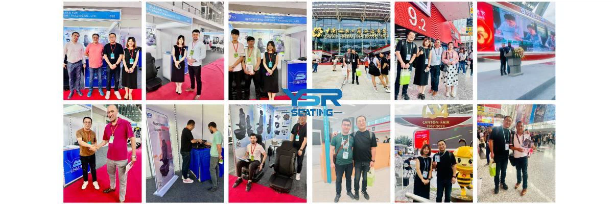 YSR Seating Supplier Exhibition Picture YSR Seating at International Trade Exhibitions