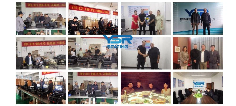 Different Clients Visit YSR Seating Supplier International Clients Visiting YSR Seating Factory